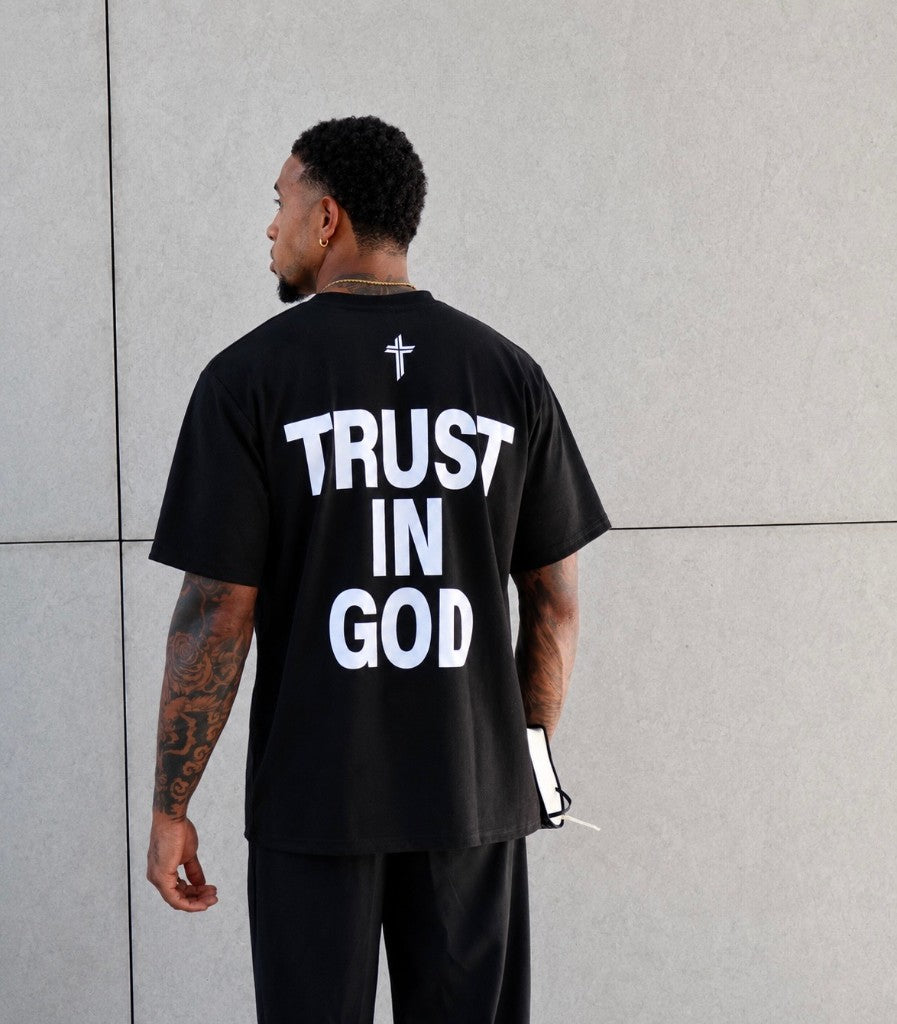 Trust In God Tee on model